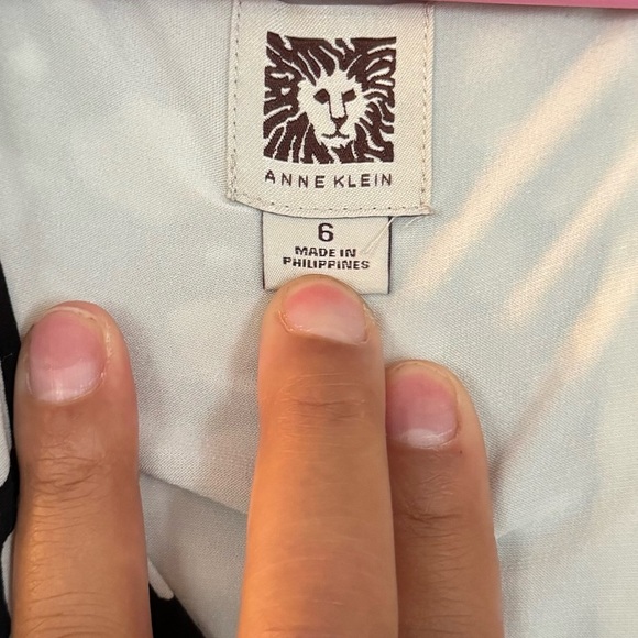Anne Klein Spotted Dress EUC - Picture 2 of 6